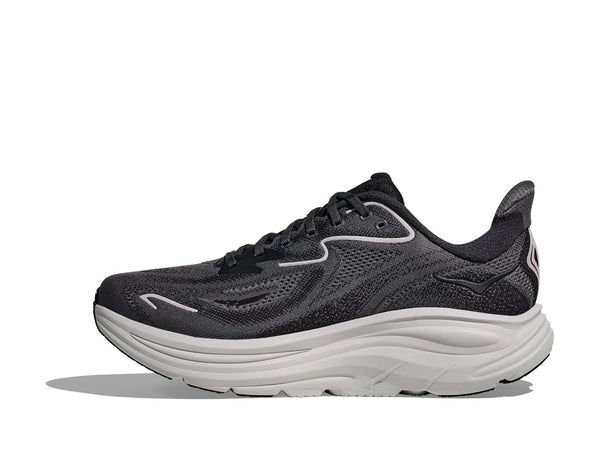 Hoka Mens Clifton 10 (Carbon Black/Satellite Grey)