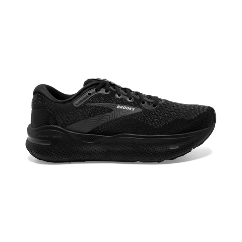 Brooks Womens Ghost Max (Black/Black/Ebony)