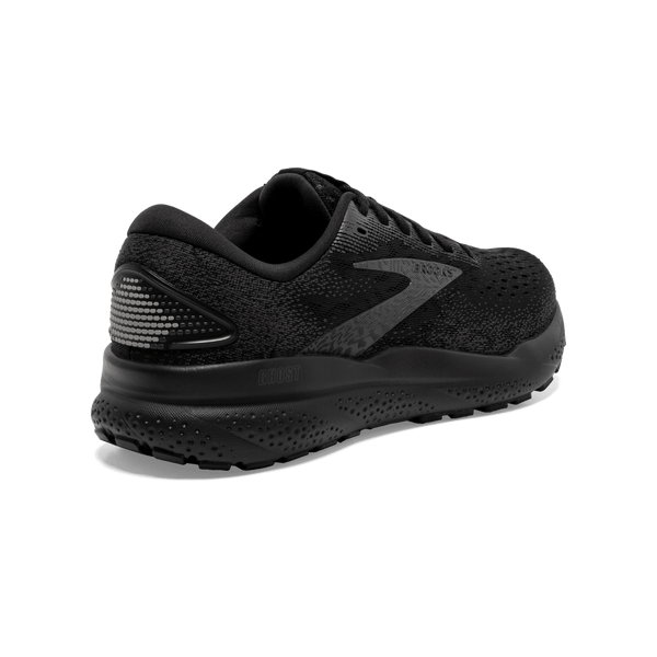 Brooks Womens Ghost 16 (D) (Black/Black/Ebony)