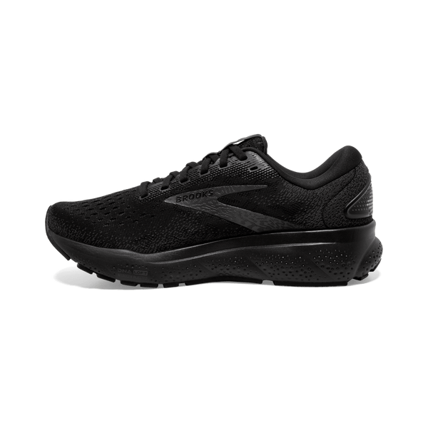 Brooks Womens Ghost 16 (D) (Black/Black/Ebony)