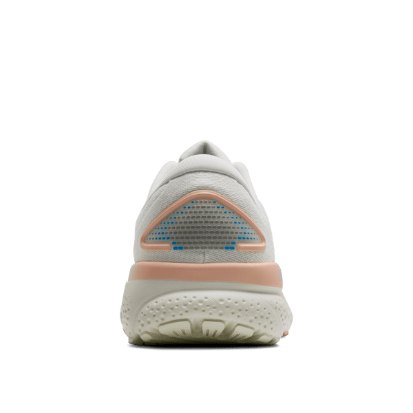 Brooks Womens Ghost 16 (White/Blue Wash/Peach)