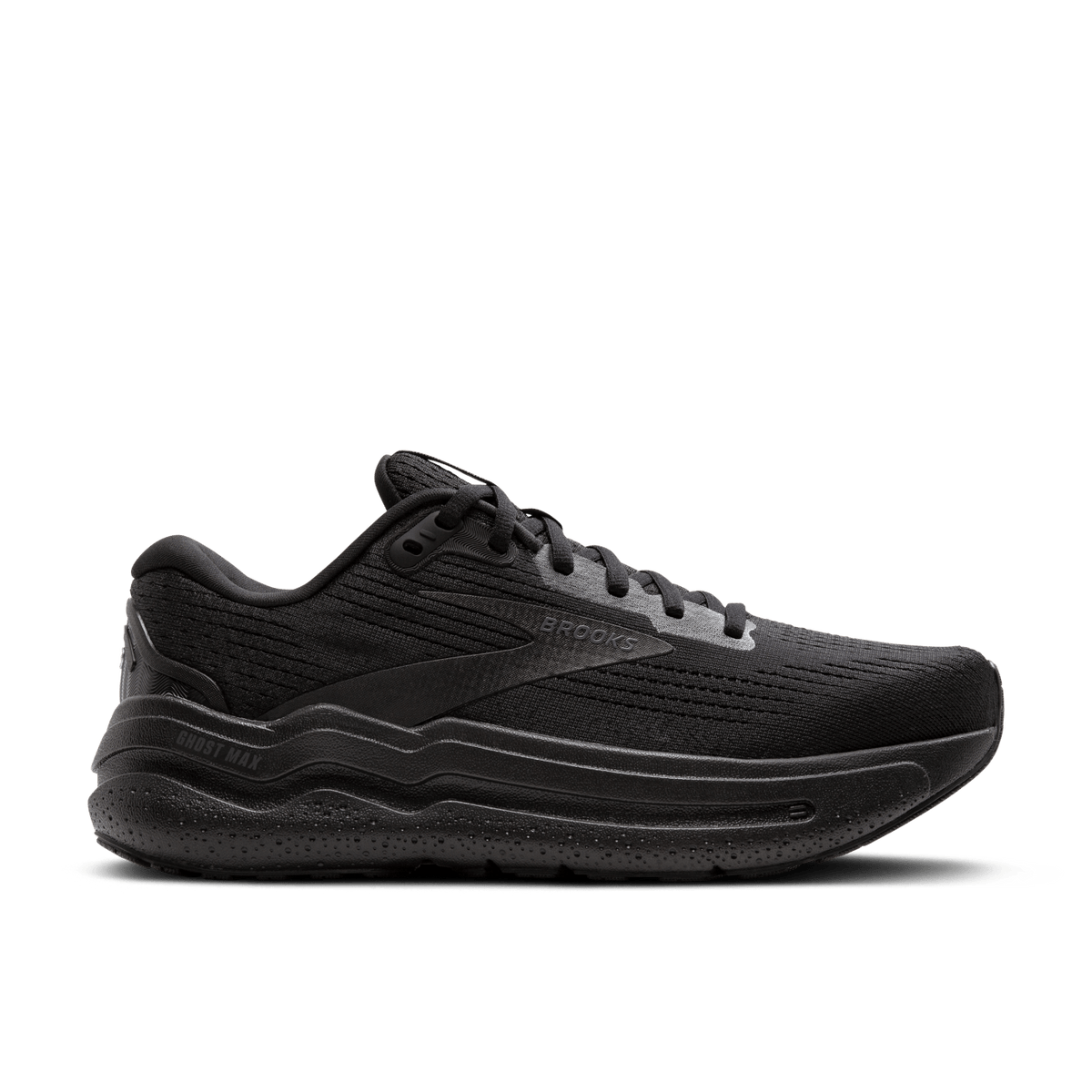 Brooks Womens Ghost Max 2 (D) (Black/Black) – The Happy Runner