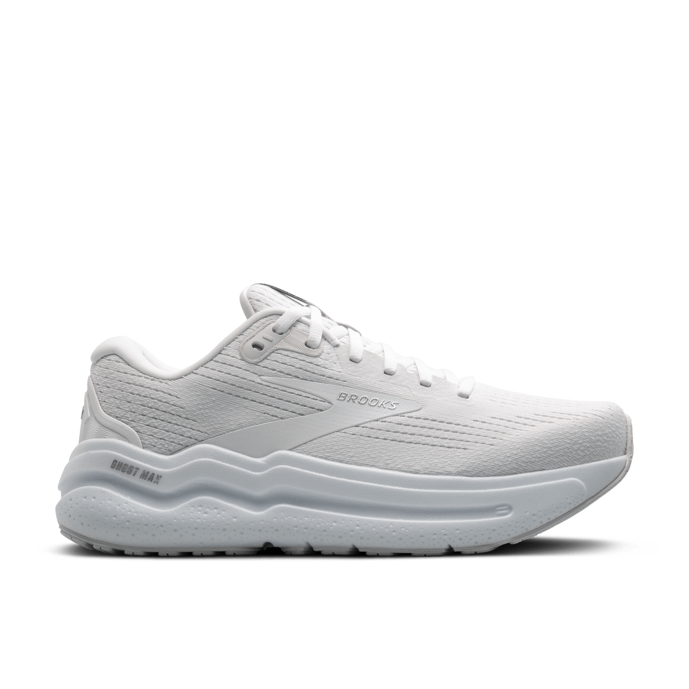 Brooks Womens Ghost Max 2 (D) (Bright White)