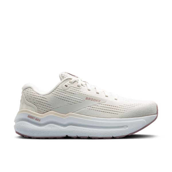 Brooks Womens Ghost Max 2 (D) (Coconut Milk/Gray/Zep)