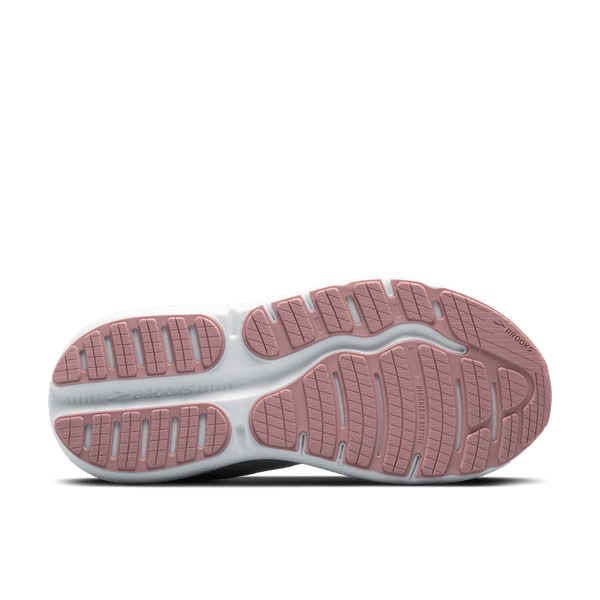 Brooks Womens Ghost Max 2 (D) (Coconut Milk/Gray/Zep)