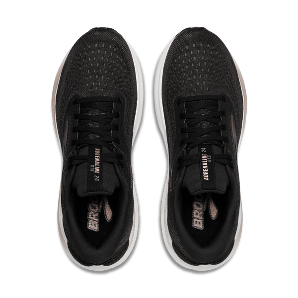 Brooks Womens Adrenaline GTS 24 (Black/Excalibor/Rose)