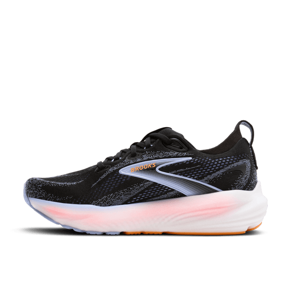 Brooks Womens Glycerin 22 (Black/Blue Heron/Orange)