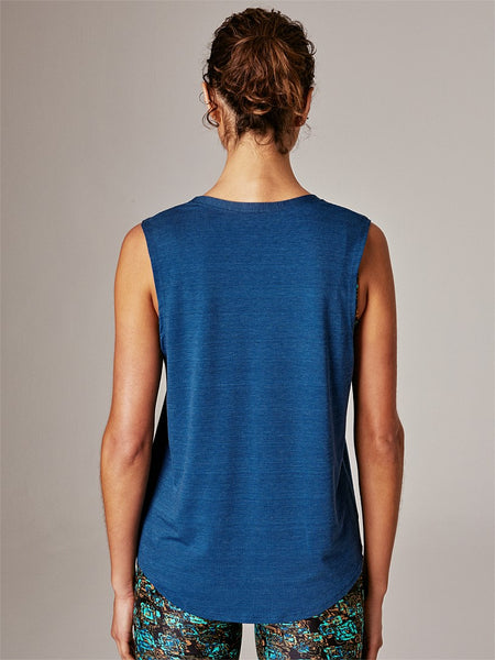 Running Bare Dial It Up Workout Tank (Peacock)