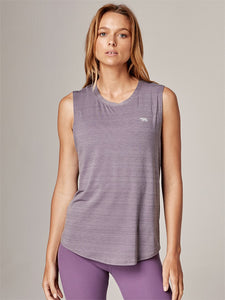 Running Bare Dial It Up Workout Tank (Tyrian)