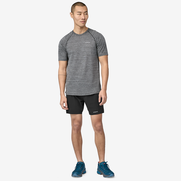 Patagonia Mens Strider Pro 7" Run Short (Black)