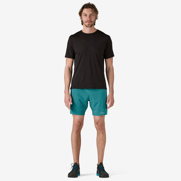Patagonia Mens Strider Pro 7" Run Short (Wetland Blue)