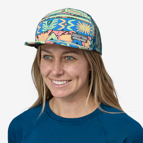 Patagonia Unisex Duck Bill Trucker Run Cap (Salamander Green)