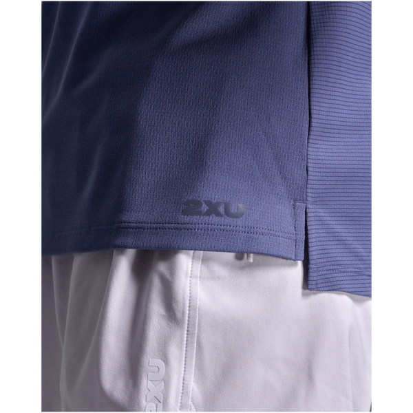 2XU Womens Aero Mesh Singlet (Future Dusk/ Future Dusk Reflective)