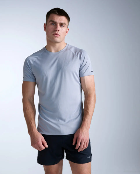 2XU Men’s Aero Tee (Weathervane/Black Reflective)