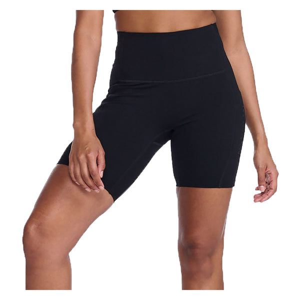 2XU Womens Form Stash Hi-Rise Bike Short (Black/BLack)