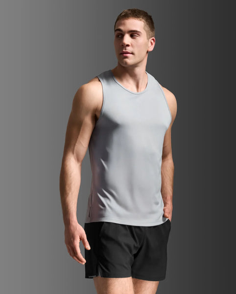 2XU Men’s Aero Tank (Weathervane/Black Reflective)