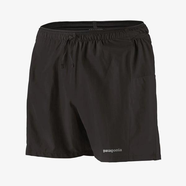 Patagonia Mens Strider Pro 5" Run Short (Black)