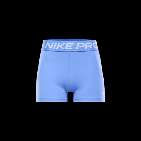 Nike Pro Womens 3'' Short (Royal Pulse/White)