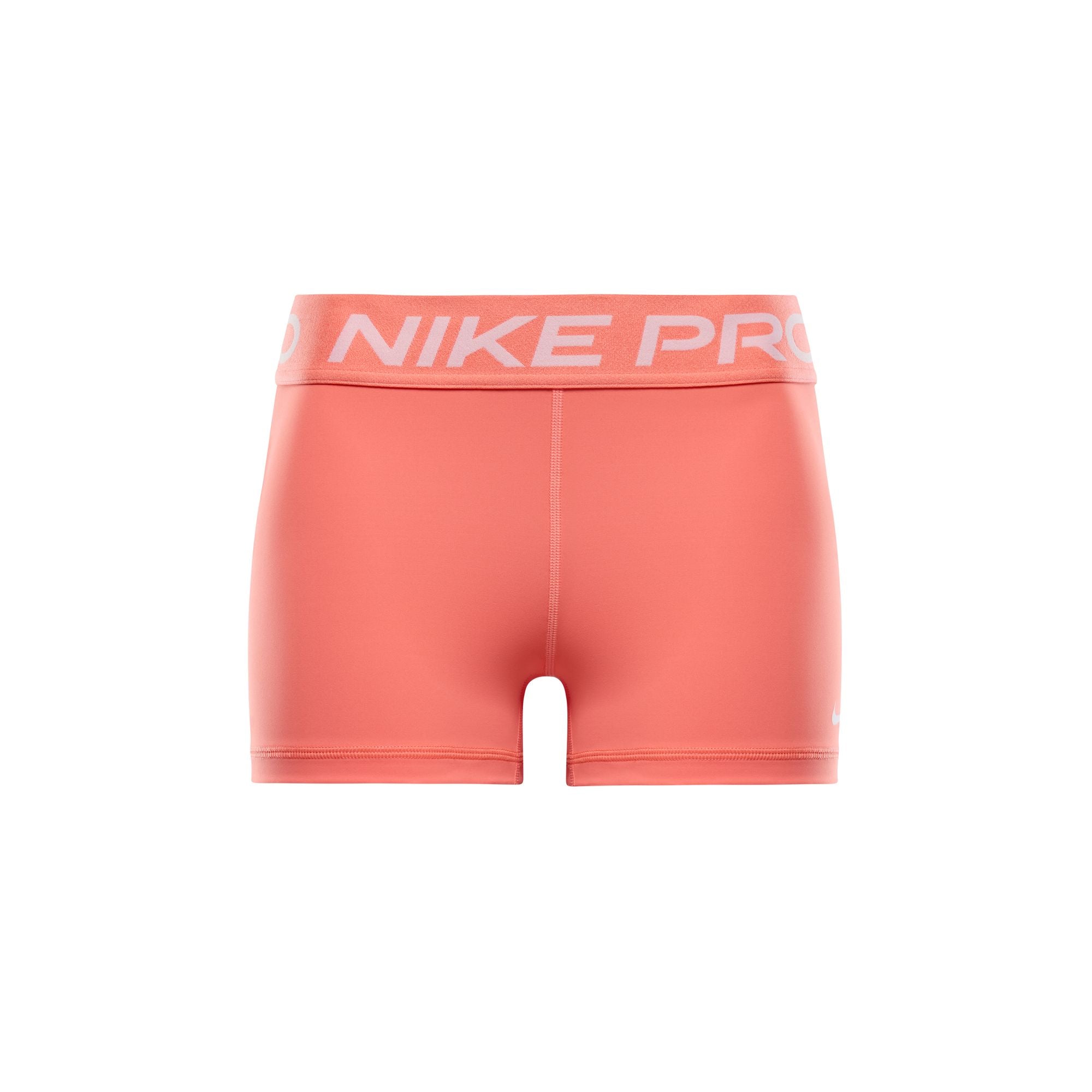 Nike Pro Womens 3'' Short (Wild Mango/White)