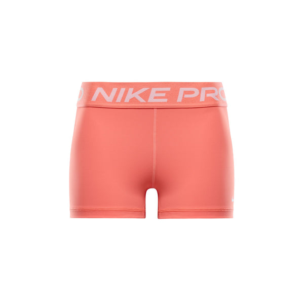 Nike Pro Womens 3'' Short (Wild Mango/White)