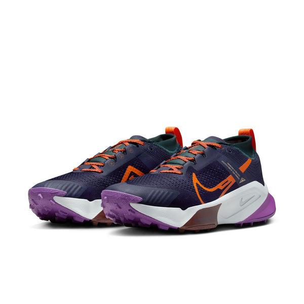 Nike Mens Zoom X Zegama Trail (Purple Ink/Safety Orange)