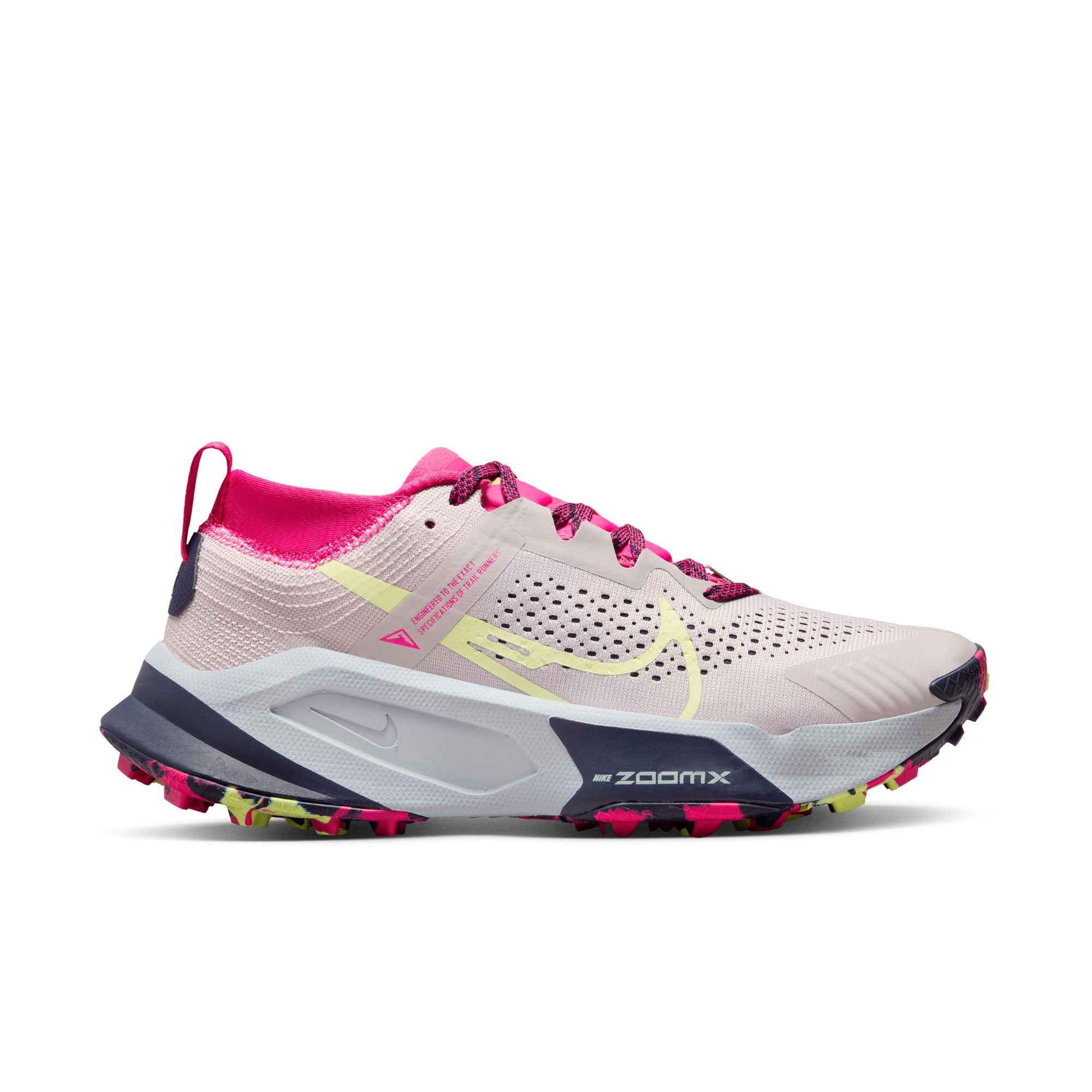 Nike Womens Zoom X Zegama Trail (Platinum Violet/Luminous Green)
