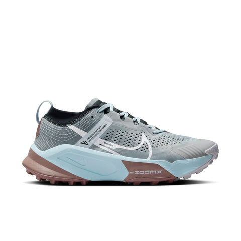 Nike Womens Zoom X Zegama Trail (Light Smoke Grey/White Black)