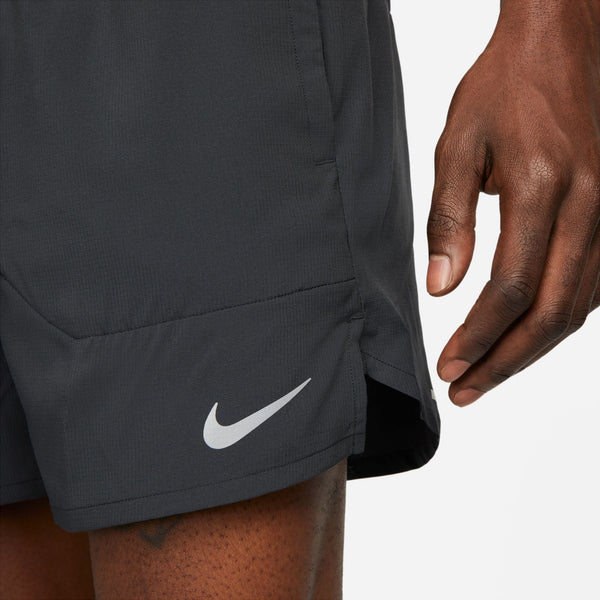 Nike Mens Dri Fit 5" Stride Run Short (Black)