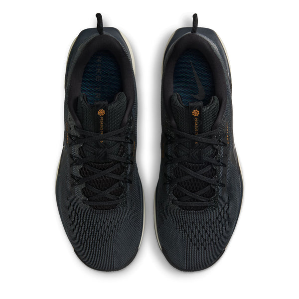 Nike Mens React X Pegasus Trail 5 (Black/Off Noir-Monarch)