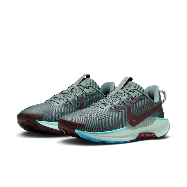 Nike Mens React X Pegasus Trail 5 (Clay Green/Burgundy Crush)