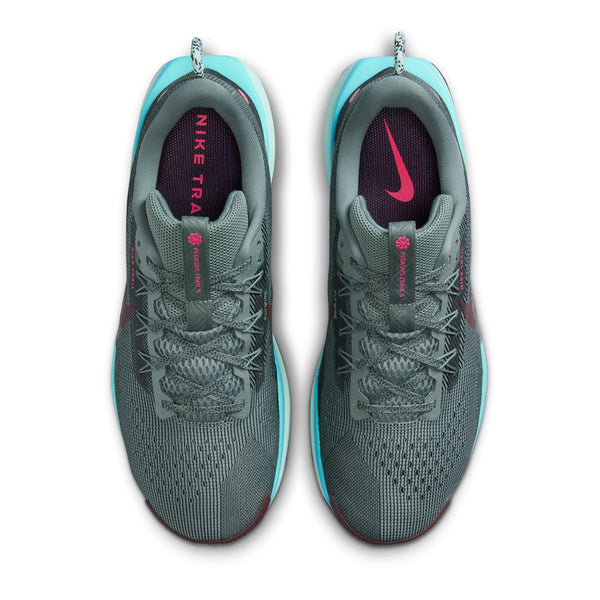 Nike Mens React X Pegasus Trail 5 (Clay Green/Burgundy Crush)