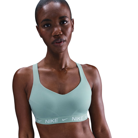 Nike Womens Dri-Fit Indy High-Support Sports Bra (Cannon)