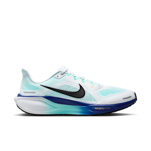 Nike Mens Air Zoom Pegasus 41 (White/Black/Hyper Turq/Concord)