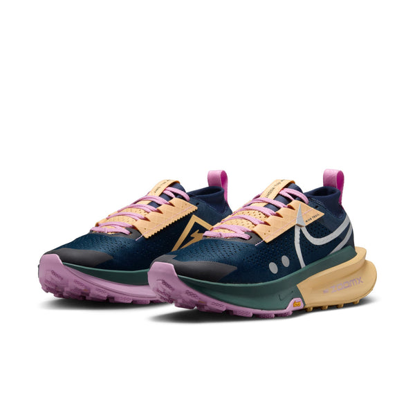 Nike Womens Zoom X Zegama Trail 2 (Armory Navy/Metallic Silver)