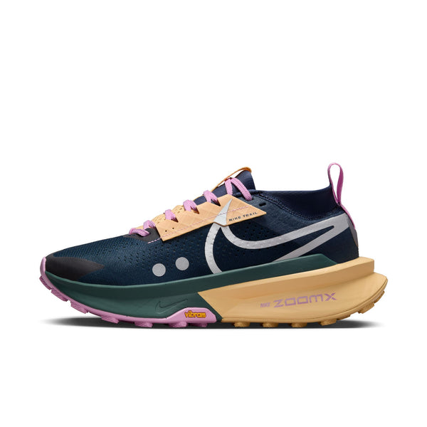 Nike Womens Zoom X Zegama Trail 2 (Armory Navy/Metallic Silver)