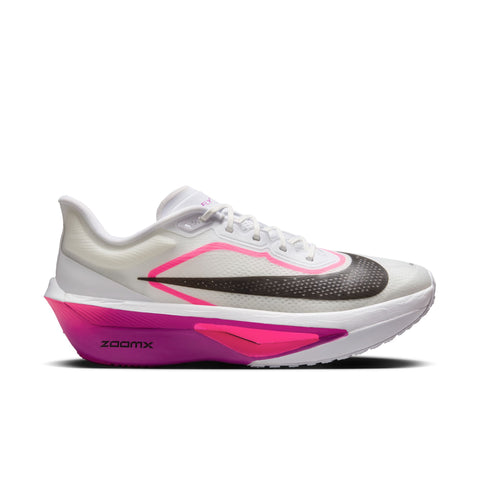 Nike Mens Zoom Fly 6 (White/Vivid Grape/Hyper Pink/Black)