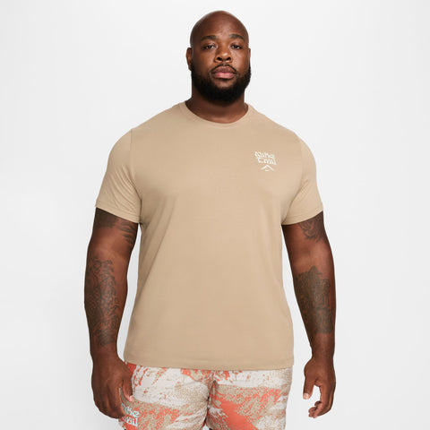 Nike Mens Dri-Fit UTMB Run Tee (Khaki)