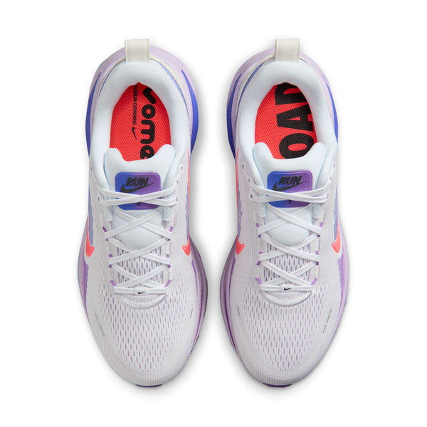 Nike Womens Vomero 18 (White/Violet/Mist/Sapphire/Hot Lava)