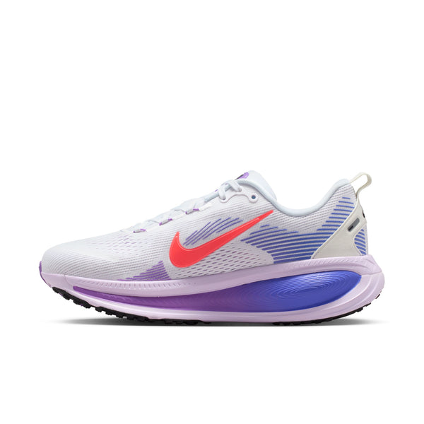 Nike Womens Vomero 18 (White/Violet/Mist/Sapphire/Hot Lava)