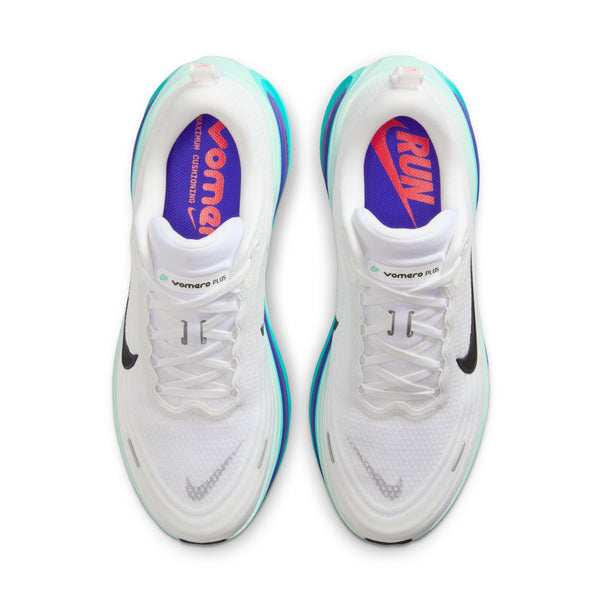 Nike Mens Vomero Plus (White/Black/Bright Concord)