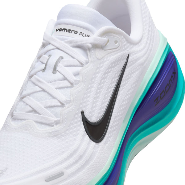 Nike Mens Vomero Plus (White/Black/Bright Concord)