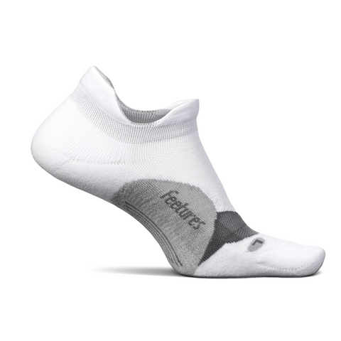 Feetures Elite Light Cushion No Show Tab (White)