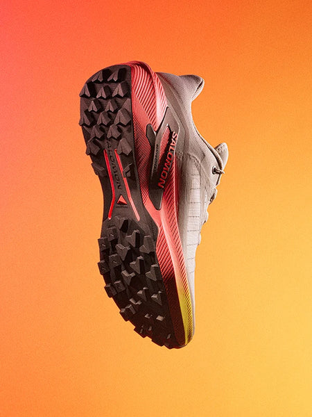 Salomon Womens Genesis 2 (Grey Violet / Safety Yellow / Neon Flame)