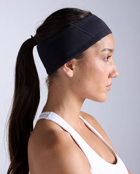 2XU Ignition Haptic Headband (Black/Silver Reflective)