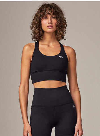 Running Bare Made to Move Sports Bra (Black/MRL)