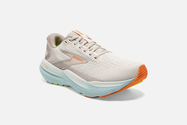 Brooks Womens Glycerin 21 (Coconut/Aqua/Autumn Sunset)