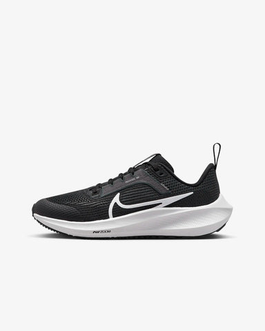 Nike Kids Pegasus 40 (Black/White-Iron Grey)