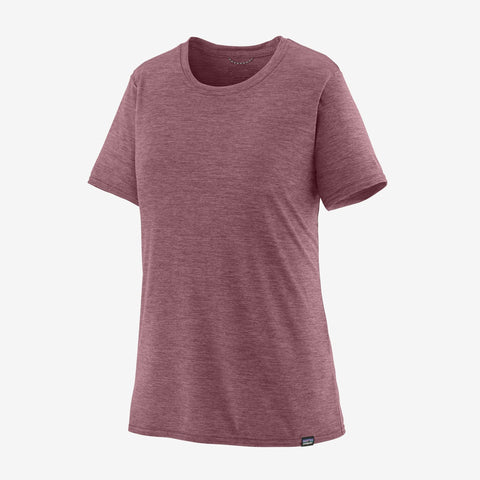 Patagonia Womens Cap Cool Daily Shirt (Evening Mauve/Light Evening Mauve X-Dye)