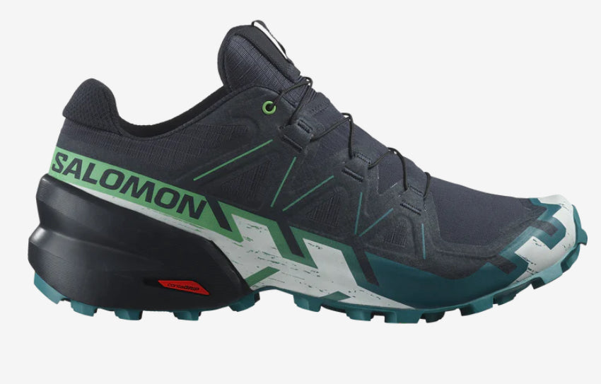 Salomon M Speedcross 6 (Carbon/Tahitian Tide/White)