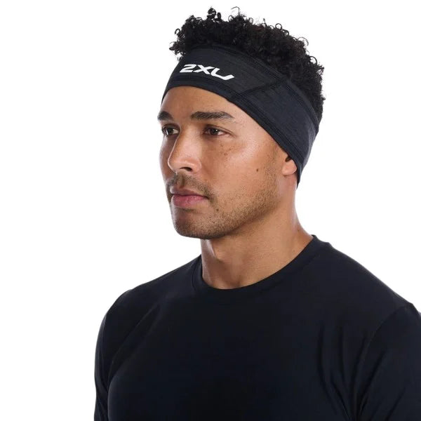 2XU Ignition Headband (Black/Silver Reflective)